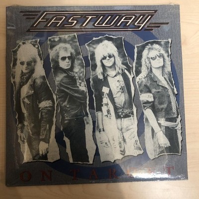 Fastway    On Target Vinyl LP, neu, eingeschweisst, orig Press 1989! 