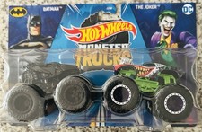 Hot Wheels Monster Trucks Demolition Doubles Dc Batman Vs The Joker Hot Wheels Monster Trucks Demolition Doubles Dc Batman Vs The Joker