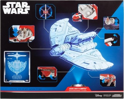 Star Wars Micro Galaxy Squadron Ahsoka Tano's T-6 Jedi Shuttle