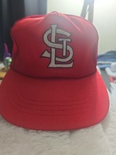 Vintage YOUTH St. Louis Cardinals Red 90s Snapback Hat Cap Retro MLB Boys/Kids