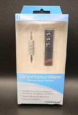 Bluetooth Receiver Car Adapter, Wireless Music, 3.5mm Headphone Jack AUX NEW