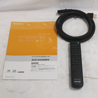 SONY SCD-XA5400ES Super Audio CD Player From Japan Works