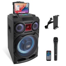 Pyle PHP210DJT Portable Bluetooth PA Speaker System - 800W 10  Rechargeable