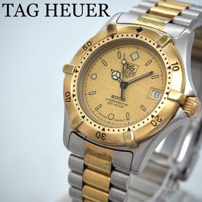 Tag Heuer Professional 200 Men s Gold Diver Watch Good