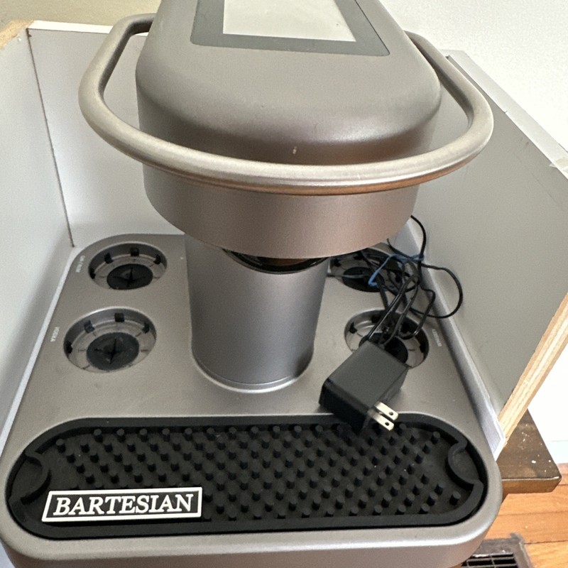 Bartesian 55300 Premium Cocktail Machine No Lid, & No Bottles - TESTED/WORKS