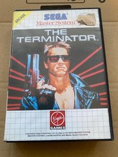 SEGA MASTER SYSTEM THE TERMINATOR GAME COMPLETE TESTED AND WORKING