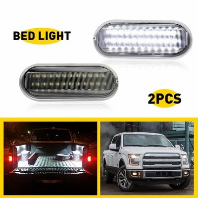 JL3Z13E754A WHITE LED CARGO TRUCK BED LIGHTS PAIR FOR 2015-2020 FORD F150 F250