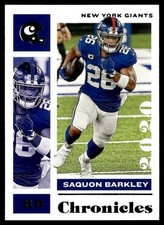 2020 Panini Chronicles Saquon Barkley New York Giants #71