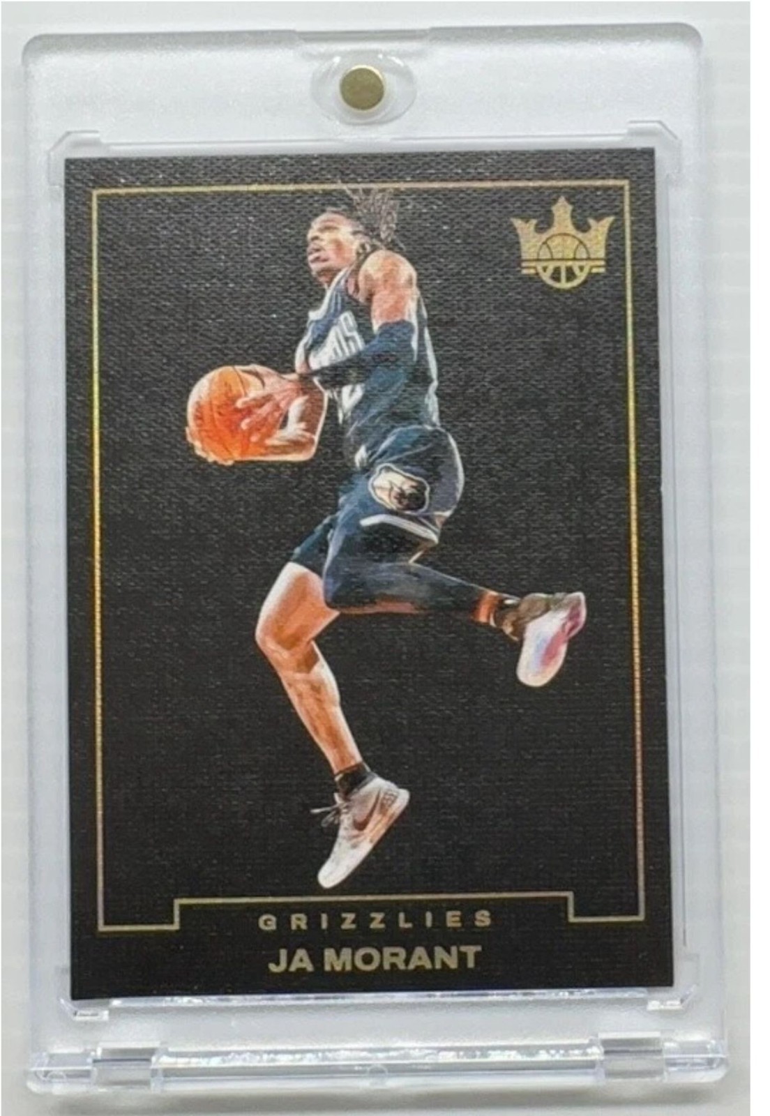 2023-24 Panini Court Kings Ja Morant #3 Black Blank Slate Grizzlies Case Hit SSP