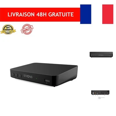 STRONG Décodeur TNT Full HD SRT8208 Enregistreur HDMI USB Dolby Digital - Photo 1/4