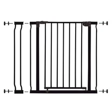 Liberty Walk Thru Baby Safety Gate Set - with 3.5inch Extension Panel, Fits 2...