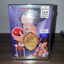 SEALED PLATINUM EDITION WALT DISNEY'S SNOW WHITE AND THE SEVEN DWARFS 2-DISC DVD