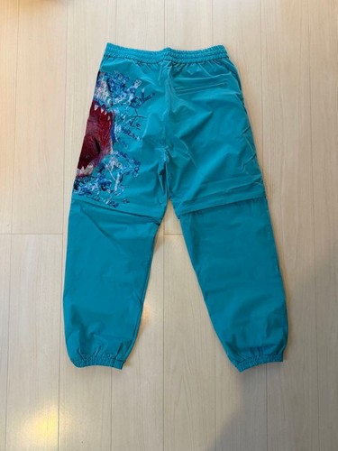 DOUBLET Printed Chaos Embroidery 2Way Track Pants Sma… - Gem