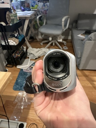 sony handycam dcr sx60 with chargers sd card batteries chargers
