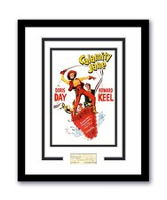 Calamity Jane Doris Day Autographed Signed 11x14 Framed Photo ACOA