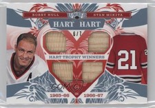 2021-22 Leaf Lumber Hart to Pewter 6/7 Bobby Hull Stan Mikita #HH-1 HOF y0t