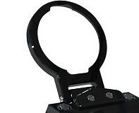 La Choppers La-7397-01b Black Gauge Mount Only For Performance Risers