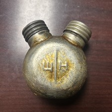 World War II Russian USSR Mosin Nagant Rifle Oil Bottle Metal 2 Spout 
