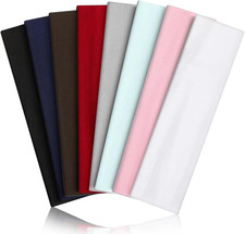8PCS Summer-Exclusive Non Slip Sports Elastic Soft Running Fashion Headbands Abs