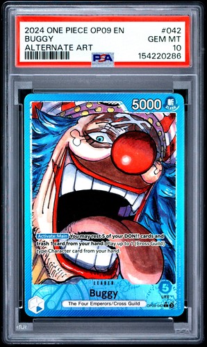 Buggy Alternate Art Leader OP09-042 Emperors in the New World