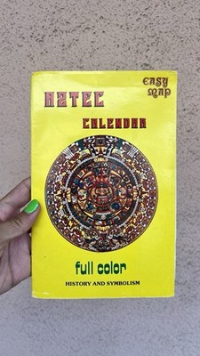 Aztec Calendar History And Symbolism Full Color Map Booklet