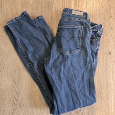 LEVI'S San Francisco Womens Jeans Size 6 / 28 Demi Curve Straight Leg Distressed