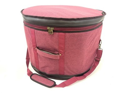 Barton GSP Premium Bass Drum Bag, 20'' x 14'', Mulberry Truffle