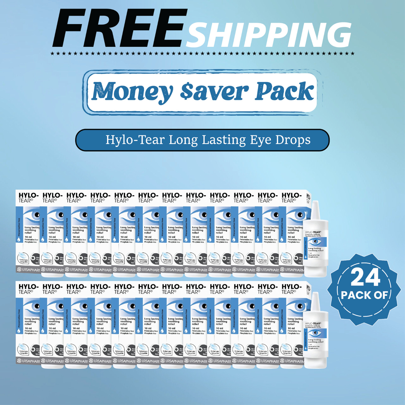 10ml &ndash; Dry Eye Relief Lubricating Solution