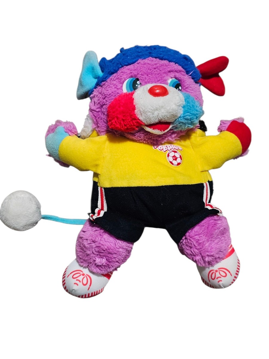 Popples 1986 Plush Big Kick Soccer Ball Sports Popple Vintage