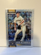 Topps Series 1 Jacob Misiorowski Rookie Foil Milwaukee Brewers #10 2026