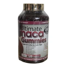 Ultimate Maca Gummies. 120/bottle. 400ml specialty for butt/hips. 💯 Authentic