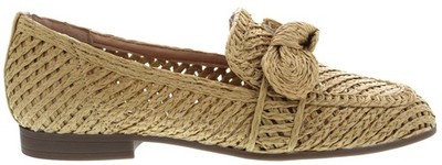 Charles David Women's Finite Crochet Raffia Flats US Sz. 8 M (Natural)