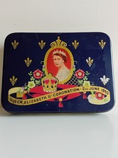 Cadbury Bros. Ltd Queen Elizabeth II Coronation Tin 1953
