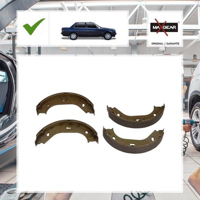 Bremsbackensatz, Feststellbremse Hinten Maxgear für BMW 3 E30 316 (Ecotronic)