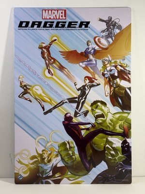 Marvel D.A.G.G.E.R Promotional Wall Poster 18x12  Metal Poster