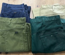 Sears Roebuck 1960 s Work Pants Western Cut Size 40 Perma Press