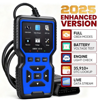 #ad OBD2 Scanner V519 with Battery Test Auto Diagnostic Tool for Checking Engine $14.90