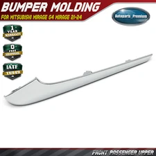 Front Right Upper Chrome Bumper Molding for Mitsubishi Mirage G4 Mirage 21-24