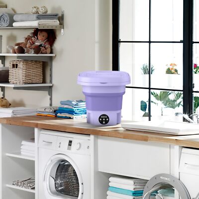 Portable Mini Washing Machine - 4.5L Foldable Washer For Underwear, Baby Clothes, Travel & Apartments