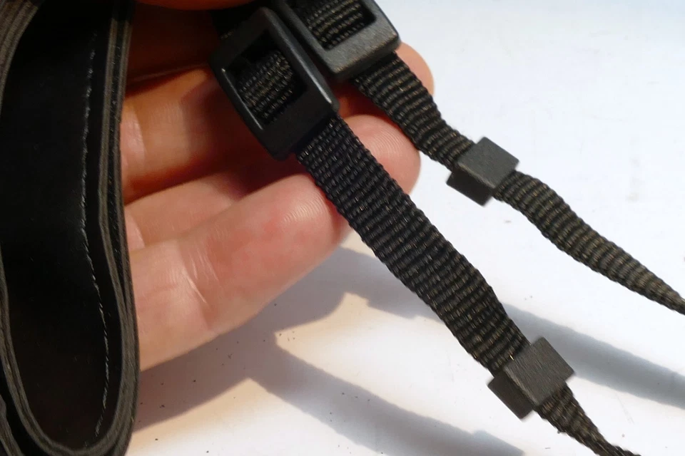 Correa de hombro para cámara Panasonic Lumix G de cuero de 2,5 cm de ancho - Original OEM Foto 4 de 4