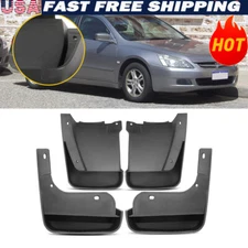 4x Front &Rear Flaps Mud Guards Mudguard Splash fit Honda Accord Sedan 2003-2007