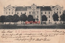 AUSTRIA Graz Liebenau KK Infanterie Cadettenschule Franz Iosephl Strohschneider 
