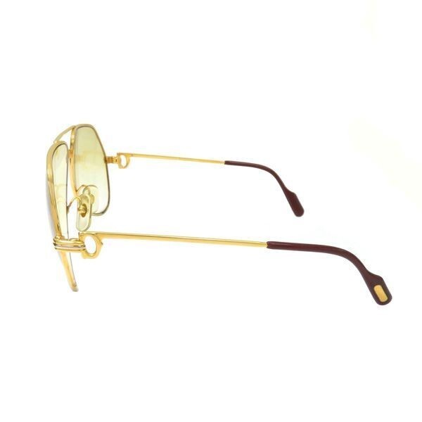 Cartier de Trinity Gold Frame Double Bridge Color Lens Sunglasses