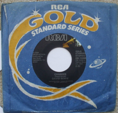 David Bowie - Changes / Andy Warhol - Ex- USA GSS 45 - Jukebox Hole
