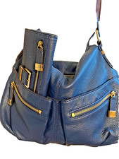 Michael Kors Genuine Leather Shoulder Bag wit...