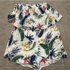 Loveriche Sleeveless Floral Shorts Romper With Pockets size L — photo 1