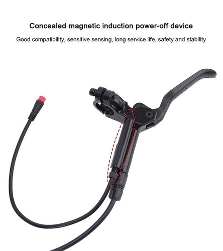 MEROCA Electric Bicycle Power Off Oil Brake E-bike Dual Piston Hydraulic Brakes - Picture 17 of 19