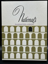 Vintage Stockings Nylons Knee Hi National's Hosiery A-36 Neutral Beige Lot of 5