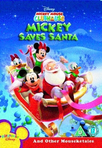 Mickey Mouse Clubhouse - Mickey Saves Santa - Sealed NEW DVD