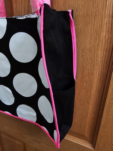 New! Little Miss Matched Reversible Tote w/Whimsical LITTLE MISSFITS Fun Print - Picture 6 of 9